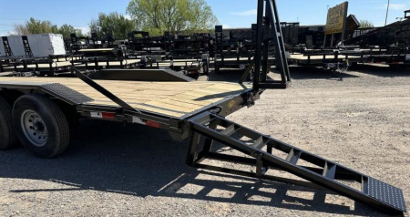 New 2025 Road Boss 102"x24' Gooseneck Lowstyle Equipment Trailer