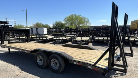 New 2025 Road Boss 102"x24' Gooseneck Lowstyle Equipment Trailer