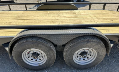 New 2025 Road Boss 83x24 Gooseneck Lowstyle Pipe rail Equipment Trailer