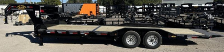 New 2025 East Texas 102"x24' Gooseneck Lowstyle Driver over fender Tilt Trailer