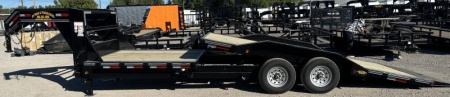 New 2025 East Texas 102"x24' Gooseneck Lowstyle Driver over fender Tilt Trailer