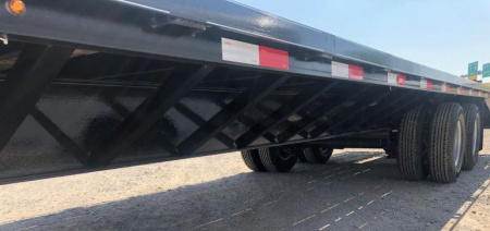 New 2025 Road Boss 25' Tandem Dual Gooseneck Combo Dove Equipment Trailer