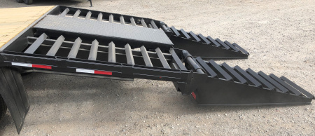 New 2026 Road Boss 25' Tandem Dual Gooseneck Combo Dove Equipment Trailer