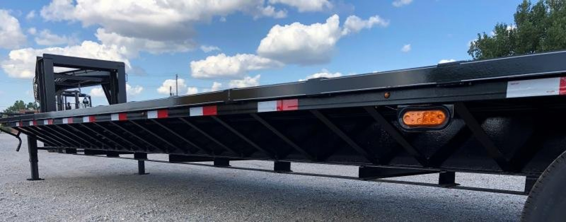 New 2025 Road Boss 40' Tandem Dual Gooseneck Combo Equipment Trailer