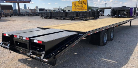 New 2025 Road Boss 40' Tandem Dual Gooseneck Combo Equipment Trailer