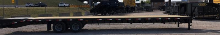 New 2025 Road Boss 40' Tandem Dual Gooseneck Combo Equipment Trailer