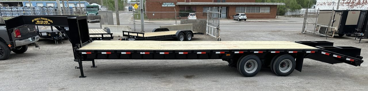 New 2026 Road Boss 32' Tandem 12k Dozer Dove with Hutch Equipment Trailer