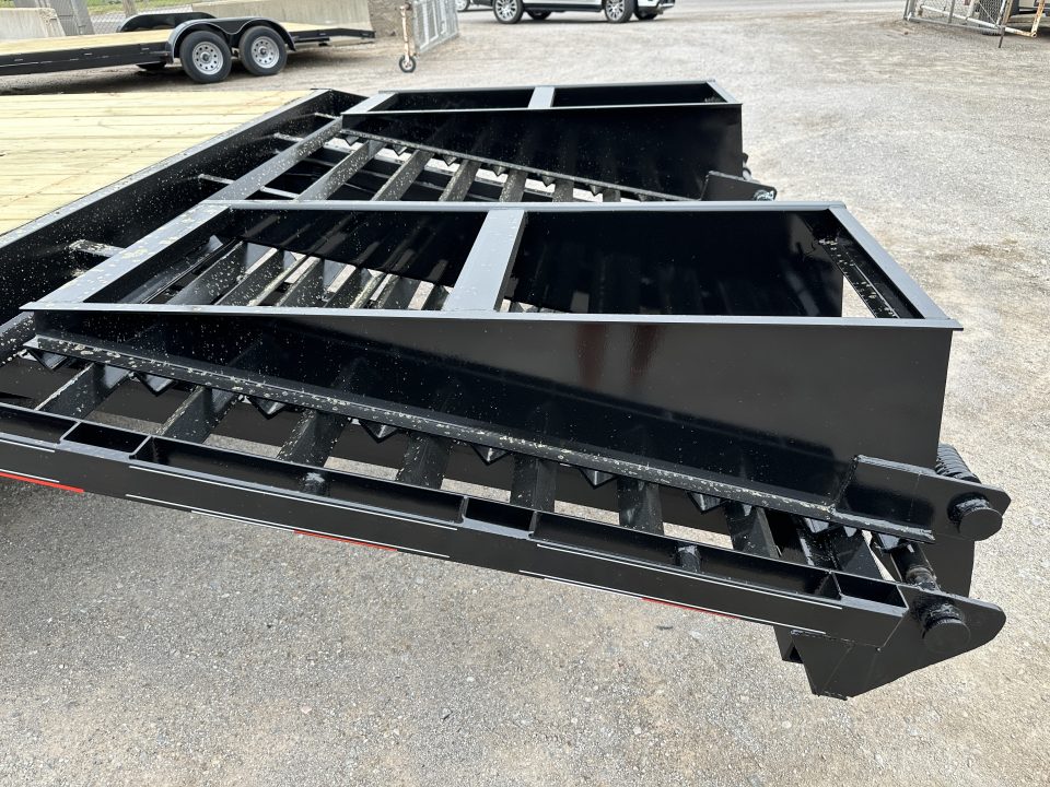 New 2026 Road Boss 32' Tandem 12k Dozer Dove with Hutch Equipment Trailer