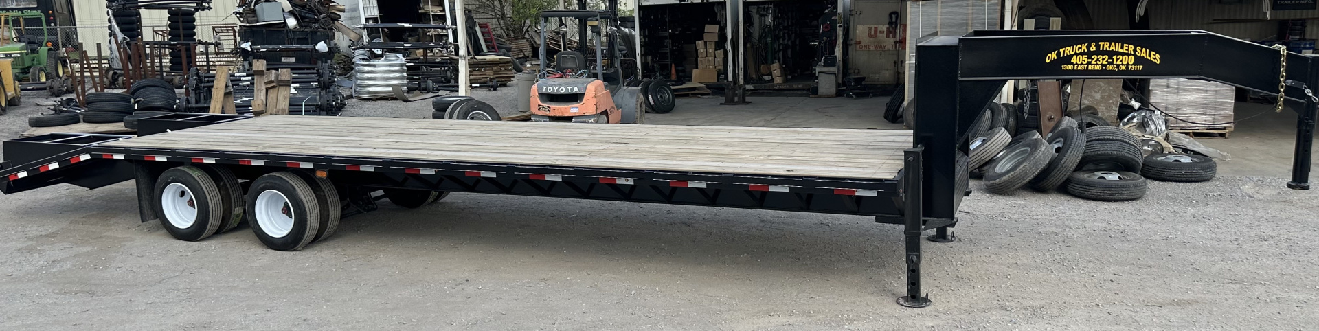 New 2026 Road Boss 32' Tandem 12k Dozer Dove with Hutch Equipment Trailer