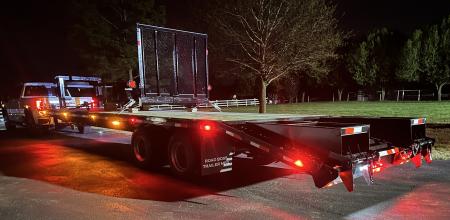 New 2026 Road Boss 32' Tandem 12k Dozer Dove with Hutch Equipment Trailer