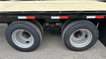 New 2026 Road Boss 32' Tandem 12k Dozer Dove with Hutch Equipment Trailer