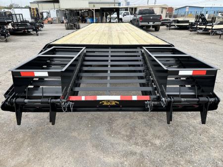 New 2026 Road Boss 32' Tandem 12k Dozer Dove with Hutch Equipment Trailer
