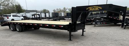 New 2026 Road Boss 32' Tandem 12k Dozer Dove with Hutch Equipment Trailer