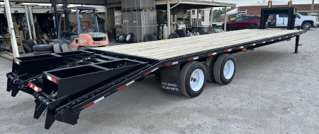 New 2026 Road Boss 32' Tandem 12k Dozer Dove with Hutch Equipment Trailer