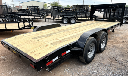 New 2025 Road Boss 20' Tandem Axle Gooseneck Low Style Car Hauler Equipment Trailer