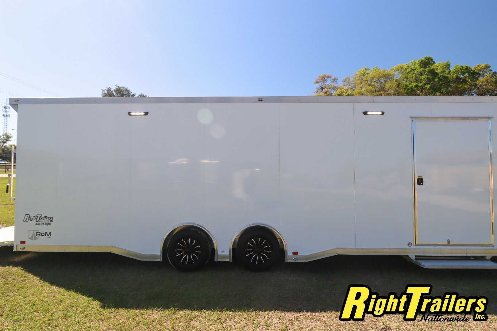 New 2025 8.5X28 ATC RACE TRAILER