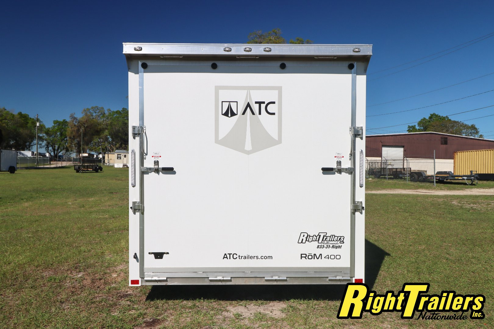 New 2025 8.5X28 ATC RACE TRAILER