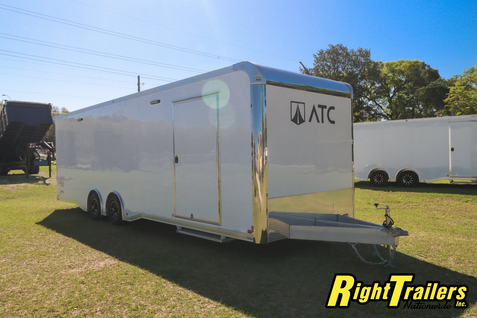 New 2025 8.5X28 ATC RACE TRAILER