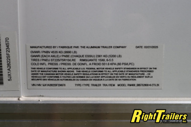 New 2025 8.5X28 ATC RACE TRAILER