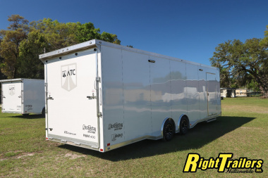 New 2025 8.5X28 ATC RACE TRAILER