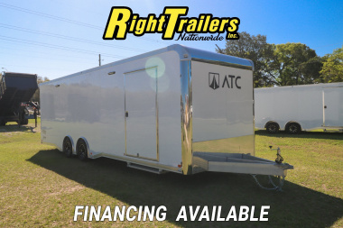 New 2025 8.5X28 ATC RACE TRAILER