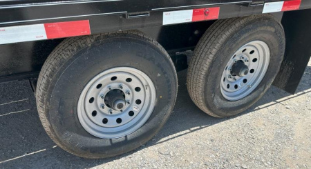 New 2025 Road Boss 20' Tandem Axle Gooseneck Flatbed Equipment Trailer