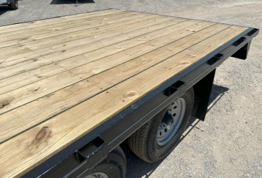 New 2025 Road Boss 20' Tandem Axle Gooseneck Flatbed Equipment Trailer