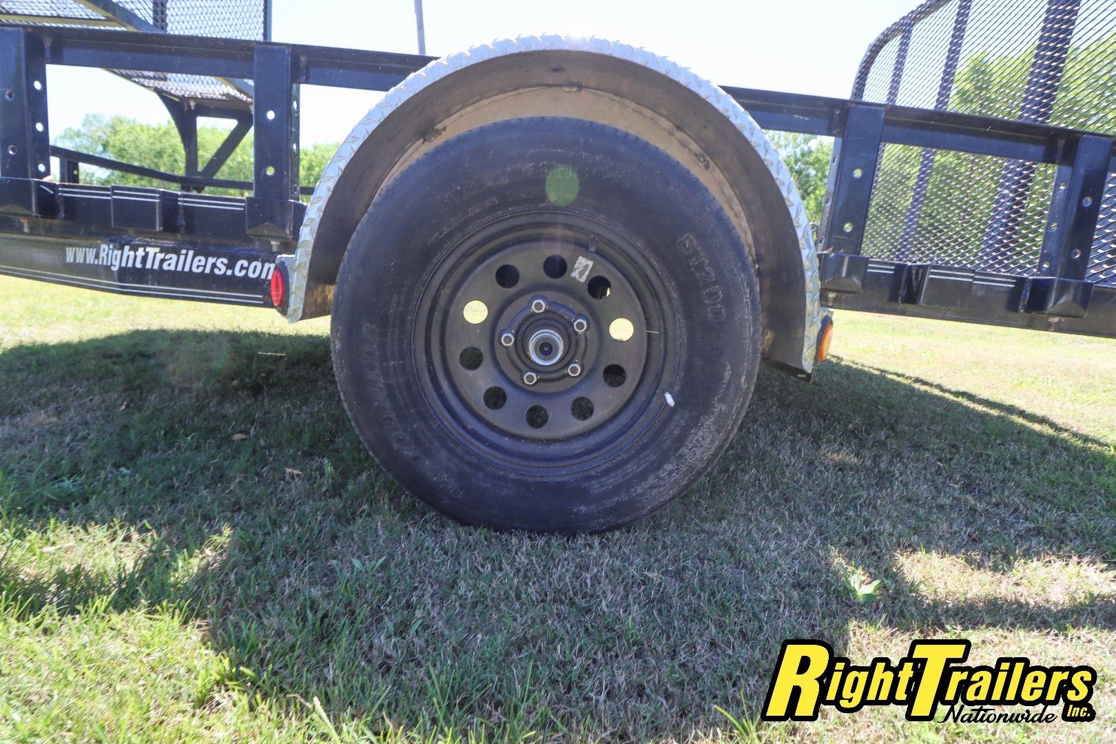 Used 7x12 PJ Utility Trailer