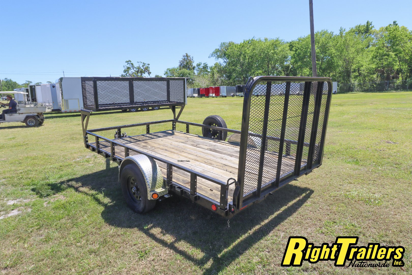 Used 7x12 PJ Utility Trailer