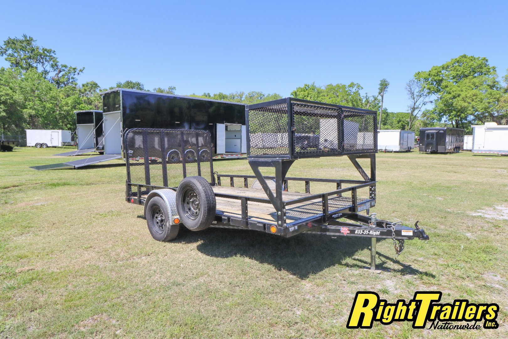 Used 7x12 PJ Utility Trailer
