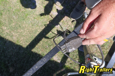 Used 7x12 PJ Utility Trailer