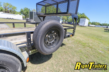 Used 7x12 PJ Utility Trailer