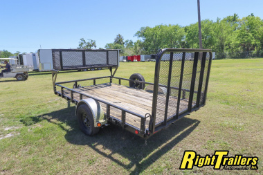 Used 7x12 PJ Utility Trailer