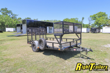 Used 7x12 PJ Utility Trailer
