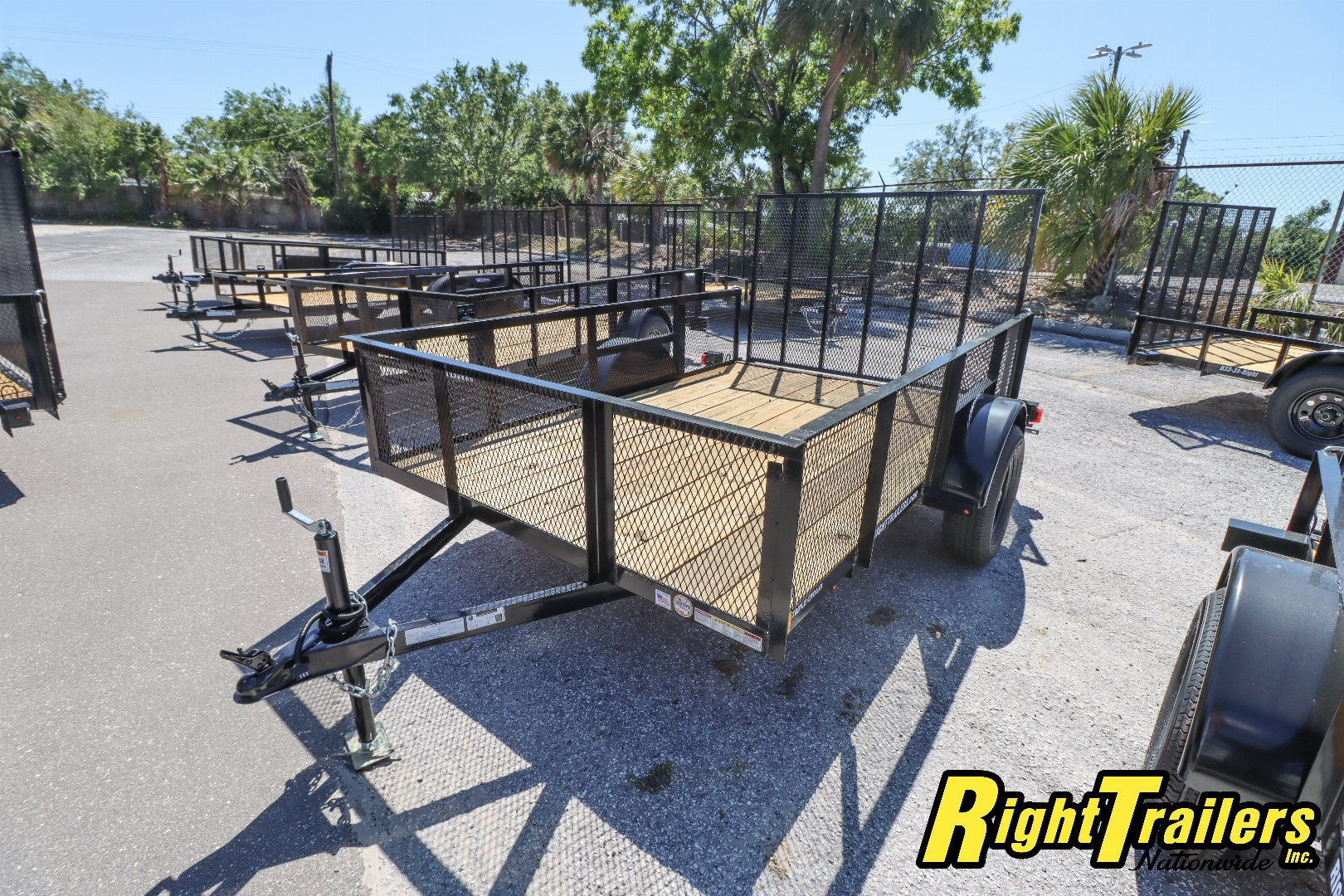 New 2025 6X10 Triple Crown Utility Trailer