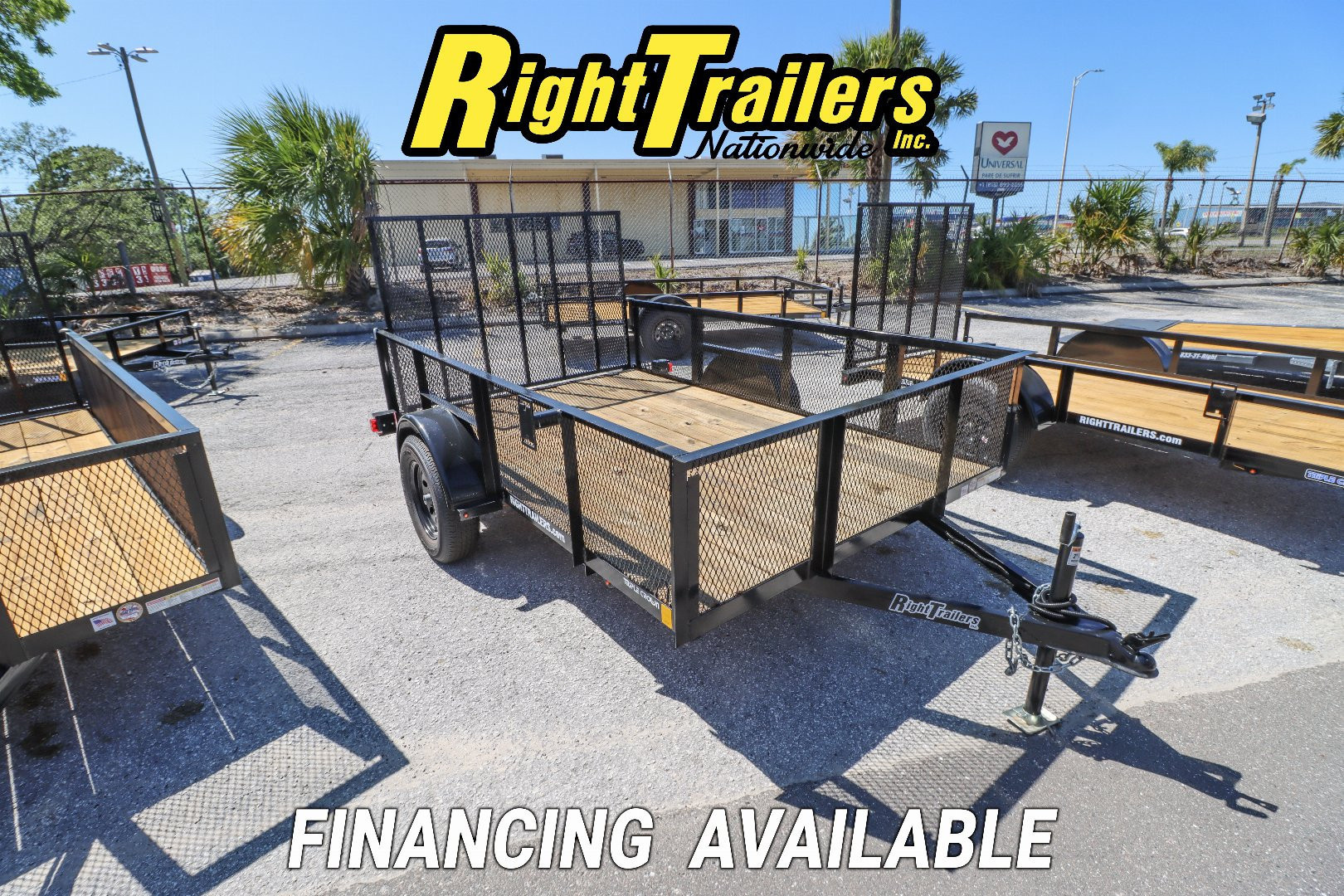 New 2025 6X10 Triple Crown Utility Trailer