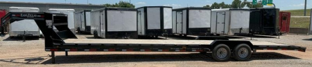 New 2023 East Texas Trailers 83" wide x 36' Tandem Axle Gooseneck Lowstyle  Car Hauler