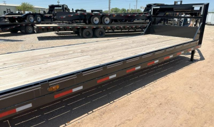 New 2023 East Texas Trailers 83" wide x 36' Tandem Axle Gooseneck Lowstyle  Car Hauler