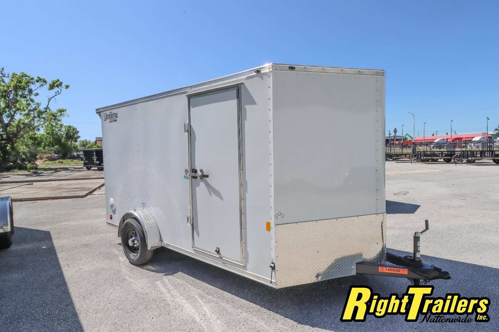 New 2025 7X12 Continental Cargo Trailer