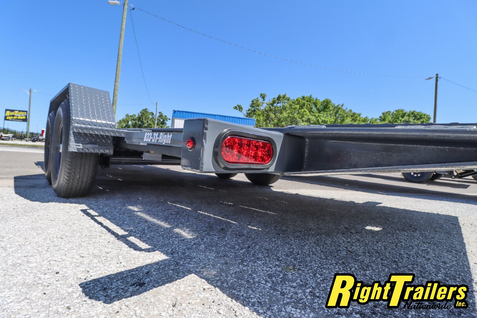 New 2025 7X20 Bigfoot Equipment Trailer