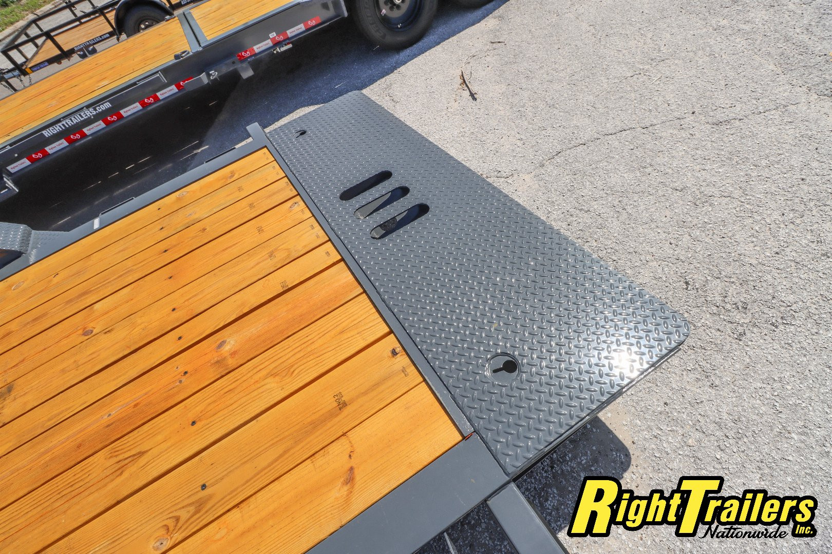 New 2025 7X20 Bigfoot Equipment Trailer