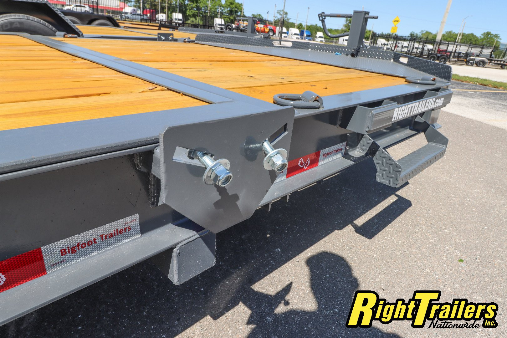 New 2025 7X20 Bigfoot Equipment Trailer