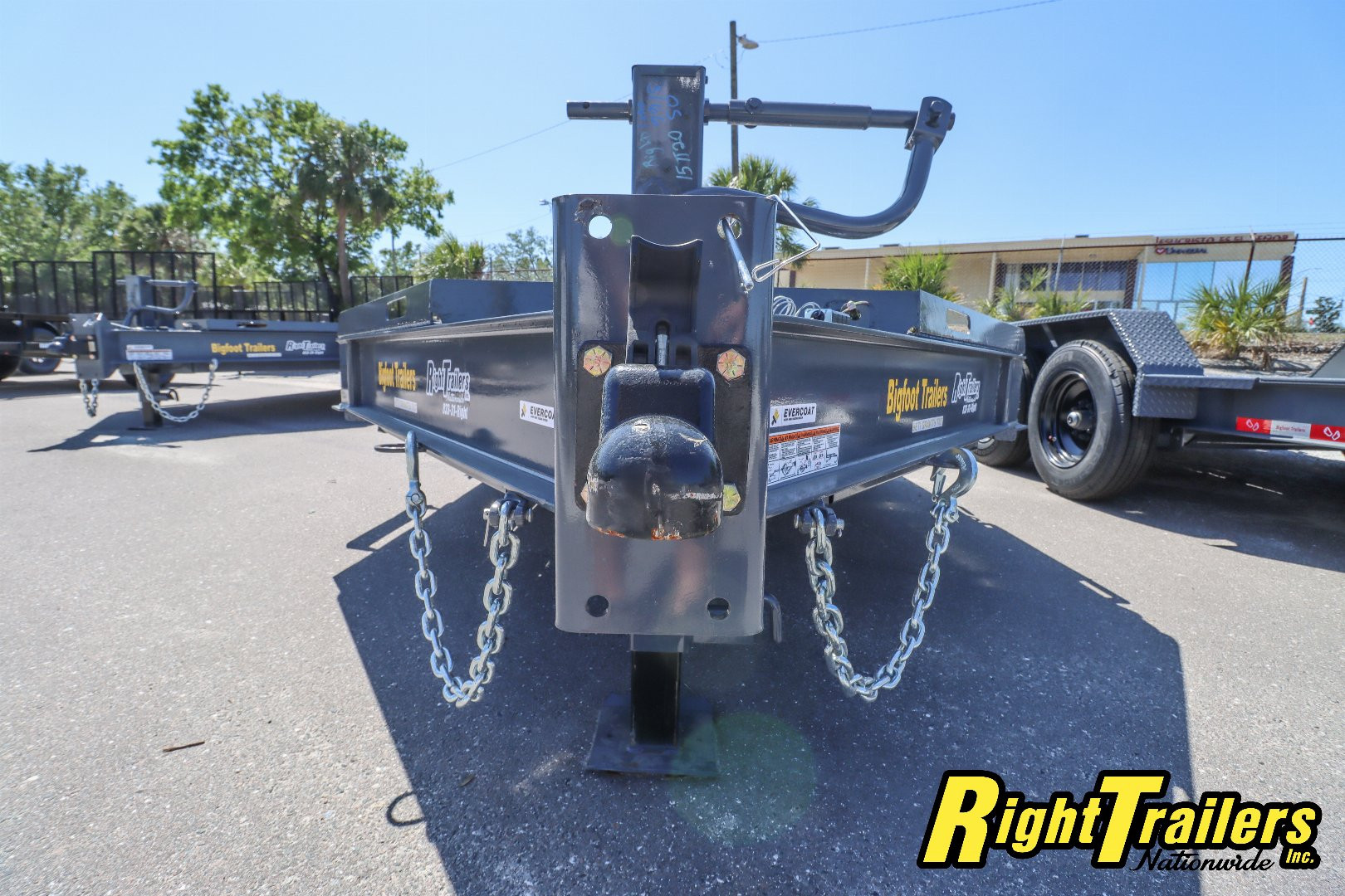 New 2025 7X20 Bigfoot Equipment Trailer