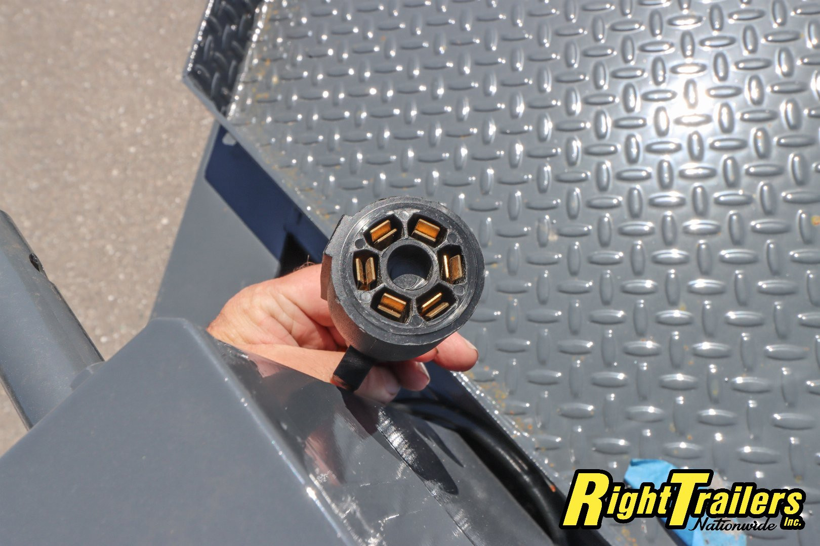 New 2025 7X20 Bigfoot Equipment Trailer