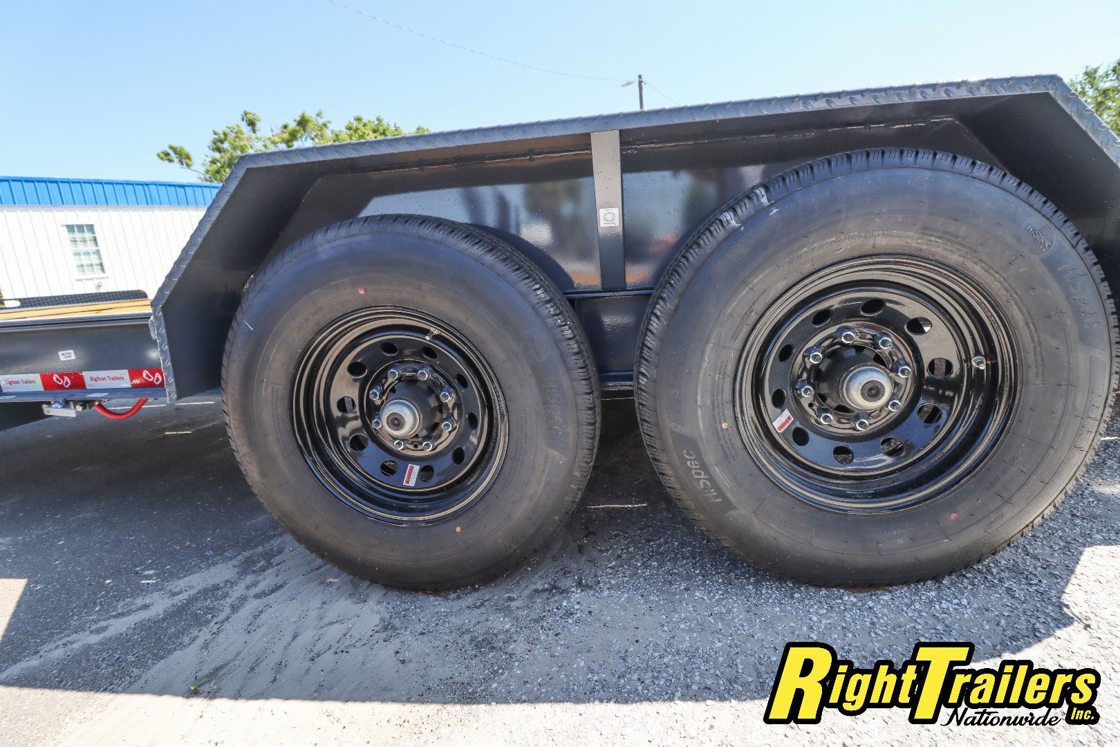 New 2025 7X20 Bigfoot Equipment Trailer