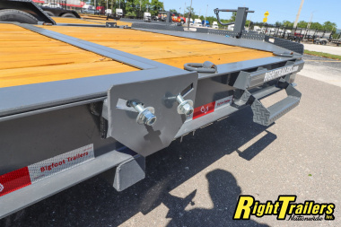 New 2025 7X20 Bigfoot Equipment Trailer