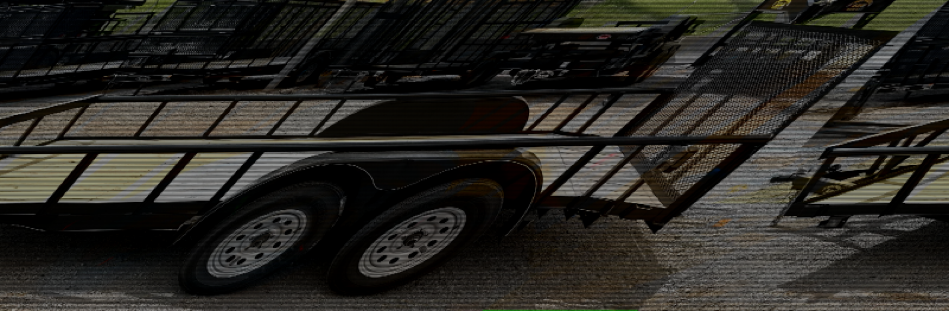 New 2025 Road Boss 83" x 16' Bumper Pull Pipe top rail with dove tail & 3' gate Utility Trailer