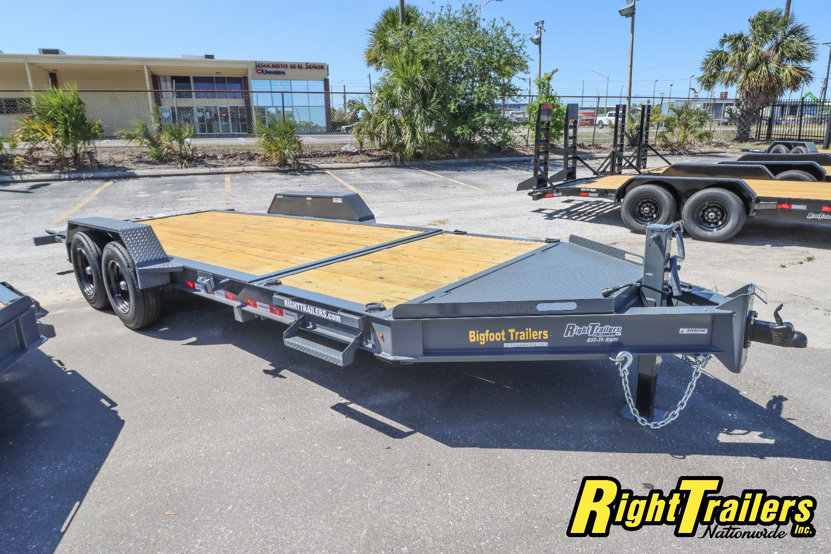 New 2025 7X20 Bigfoot Equipment Trailer for sale in Tampa, FL