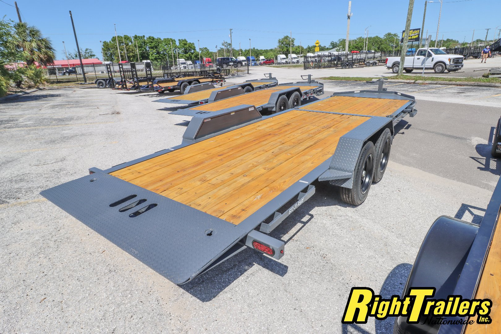 New 2025 7X24 Bigfoot Equipment Trailer