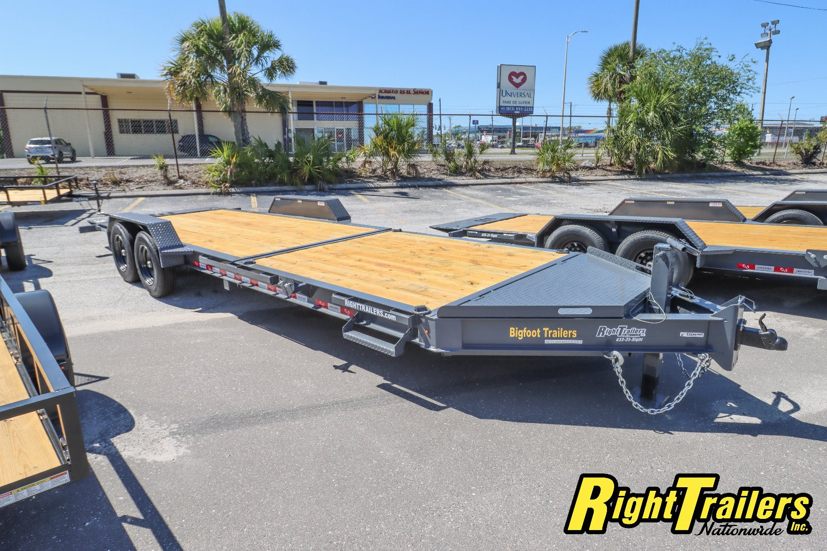 New 2025 7X24 Bigfoot Equipment Trailer